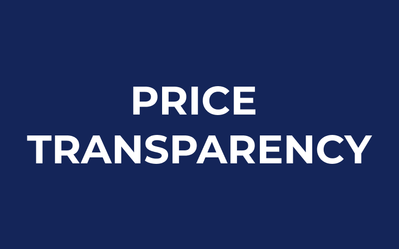 What is price transparency?