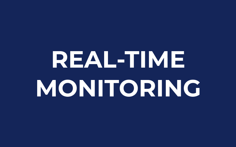 Real time monitoring